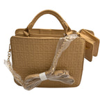 Tan Bebe Handbag with Change Purse Crossbody Bag & Single Handle