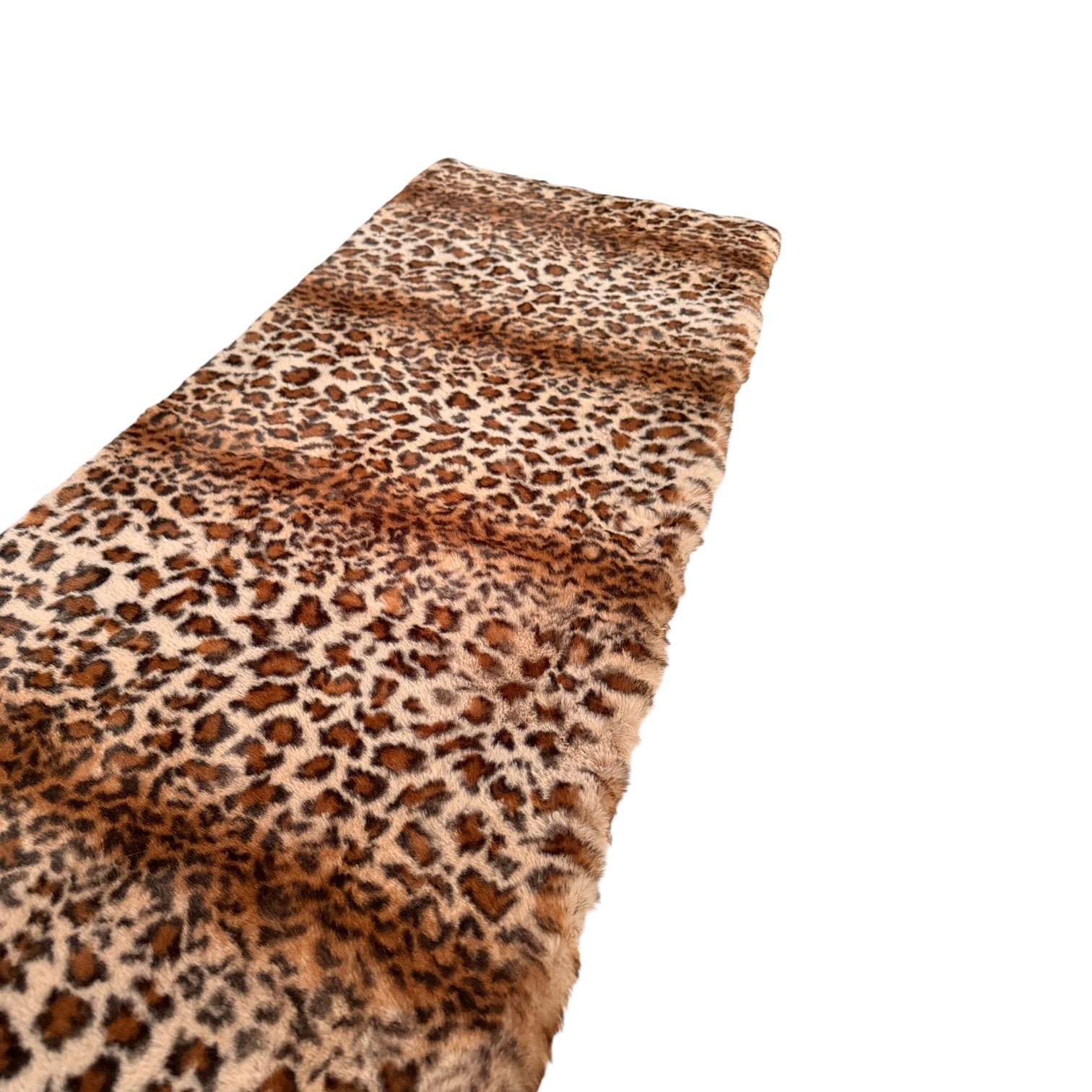 Leopard Fux Rug Soft 21x71 inches