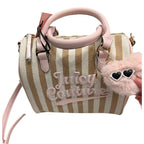 Pink & Tan I’m So Adorable Juicy Couture Handbag