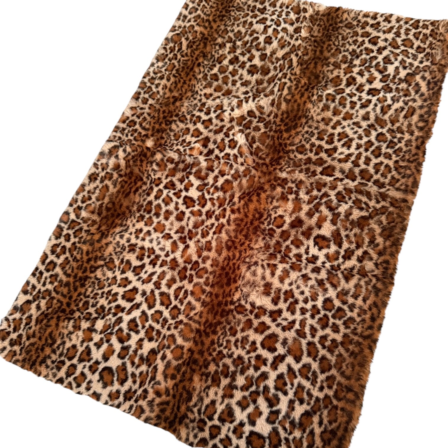 Leopard Fux Rug Soft 30x47 inches