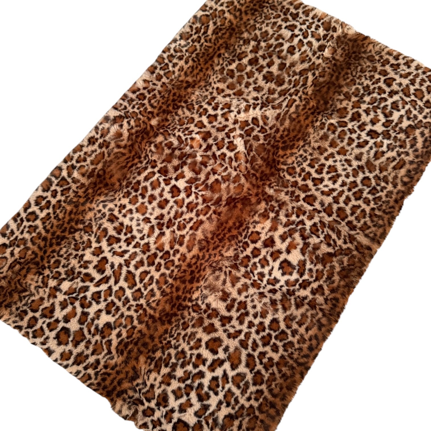 Leopard Fux Rug Soft 30x47 inches